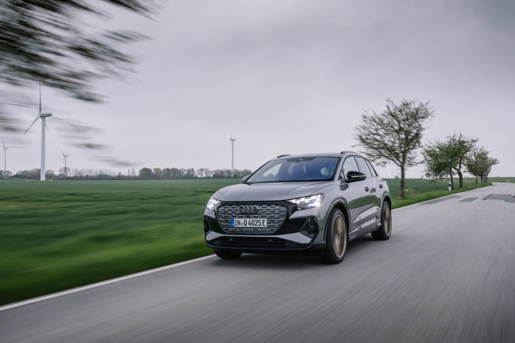 audi q4 e-tron exterieur